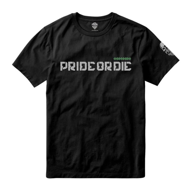 PRiDEorDiE sound of violence T-Shirt -black